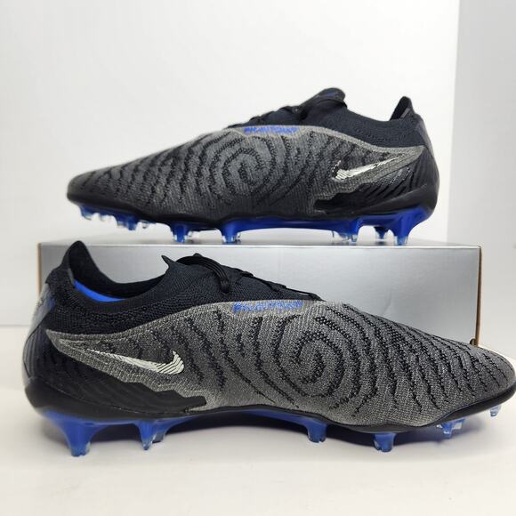 Nike Phantom GX Elite Black Game Royal Size 8.5 Men / Size 10 Women Soccer Cleat main image 6